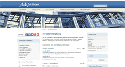 Desktop Screenshot of ir.mellanox.com
